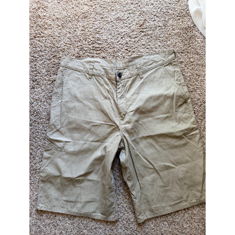 Dickies Mens 100% Cotton Shorts Biege EUC 36